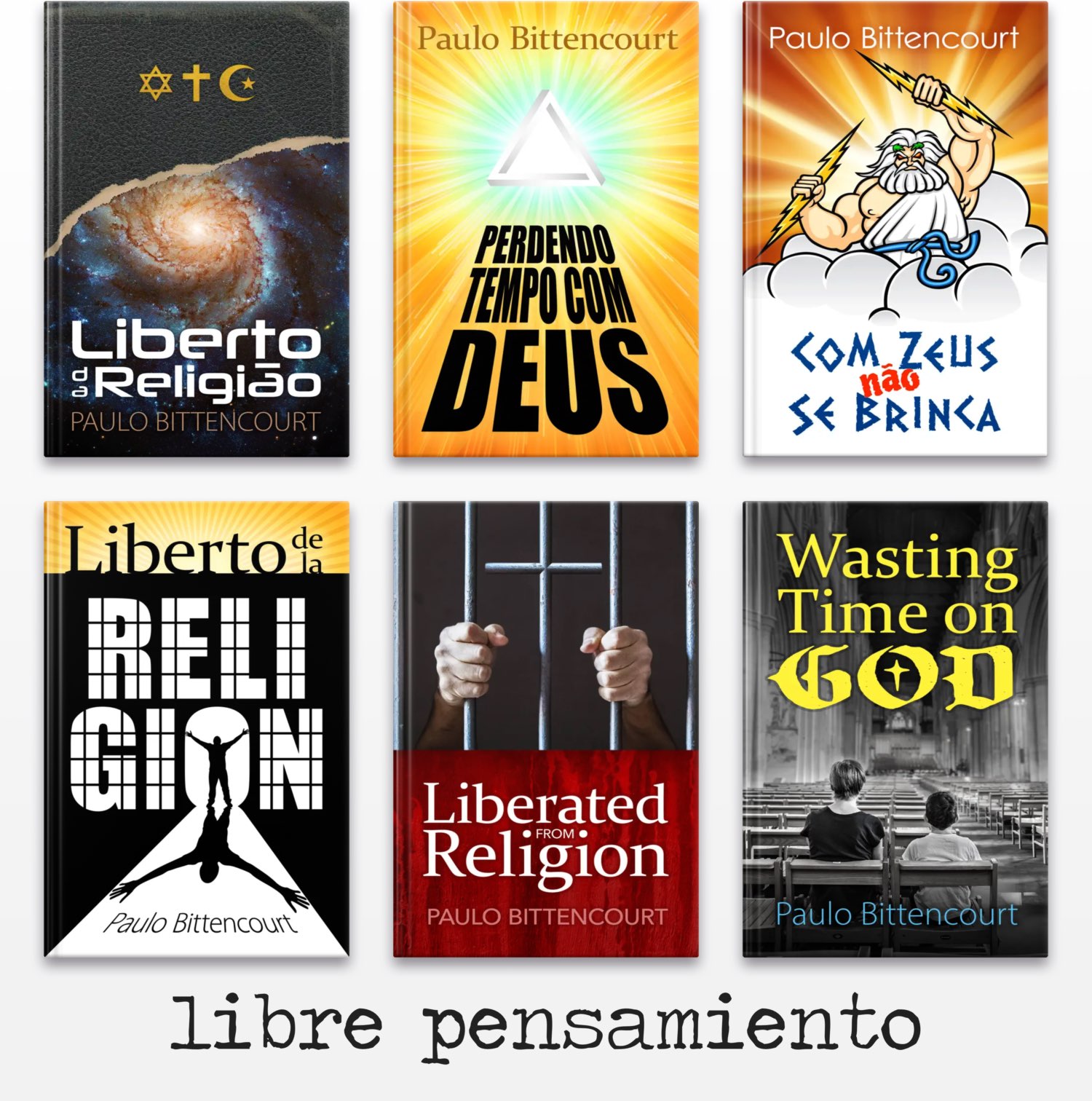 Libro de Paulo Bittencourt sobre Libre Pensamiento, Humanismo y Ateísmo